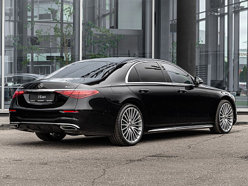 Mercedes-Benz S-Класс Седан S 450 4MATIC Базовая Черный. Фото 7