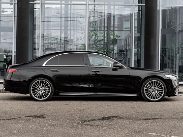Mercedes-Benz S-Класс Седан S 450 4MATIC Базовая Черный. Фото 8