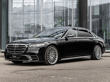Mercedes-Benz S-Класс Седан S 450 4MATIC Базовая Черный. Фото 3
