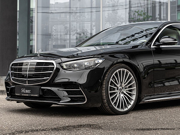 Mercedes-Benz S-Класс Седан S 450 4MATIC Базовая Черный. Фото 9