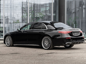 Mercedes-Benz S-Класс Седан S 450 4MATIC Базовая Черный. Фото 5